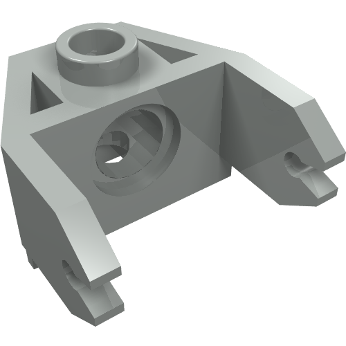 Lego Magnet Holder 2 x 3 / Light Gray