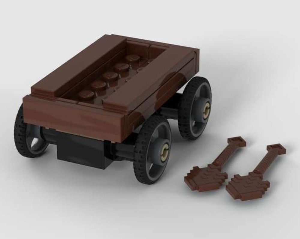 Lego MC Wooden Boat Soap Box Car