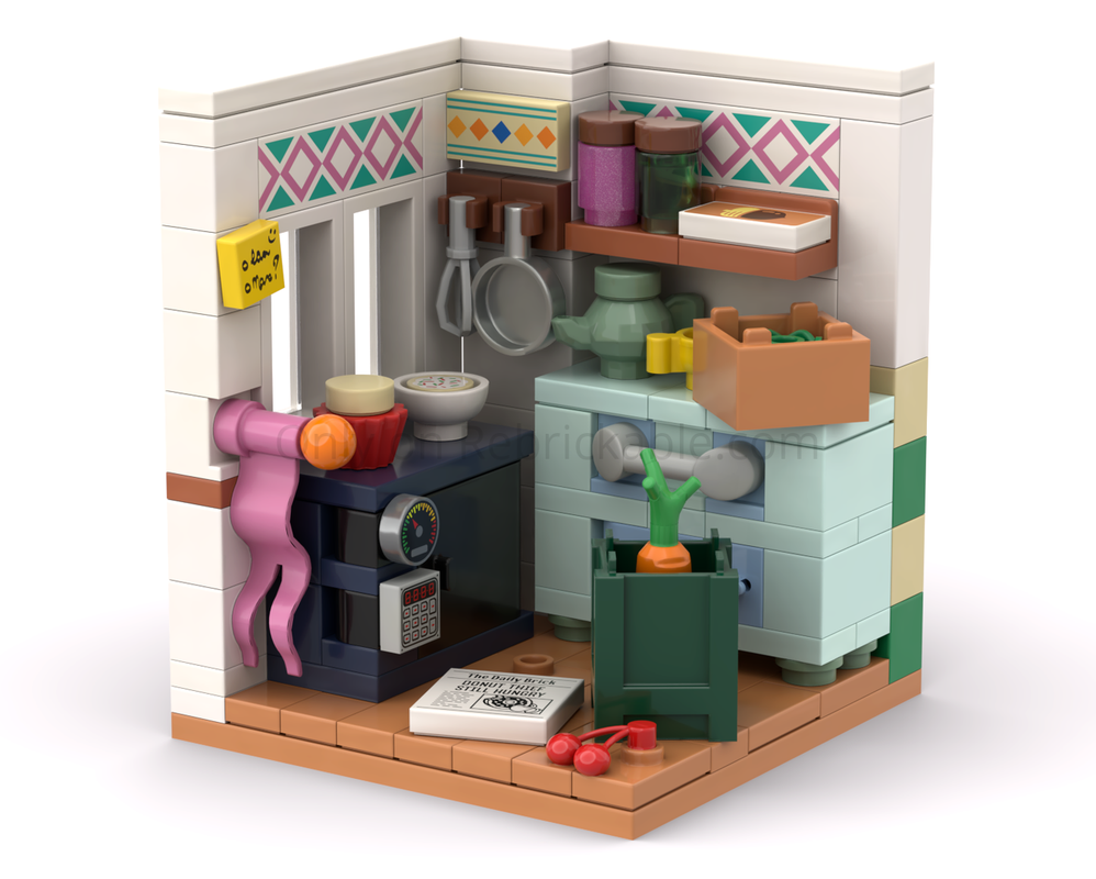 Lego Kitchen Display