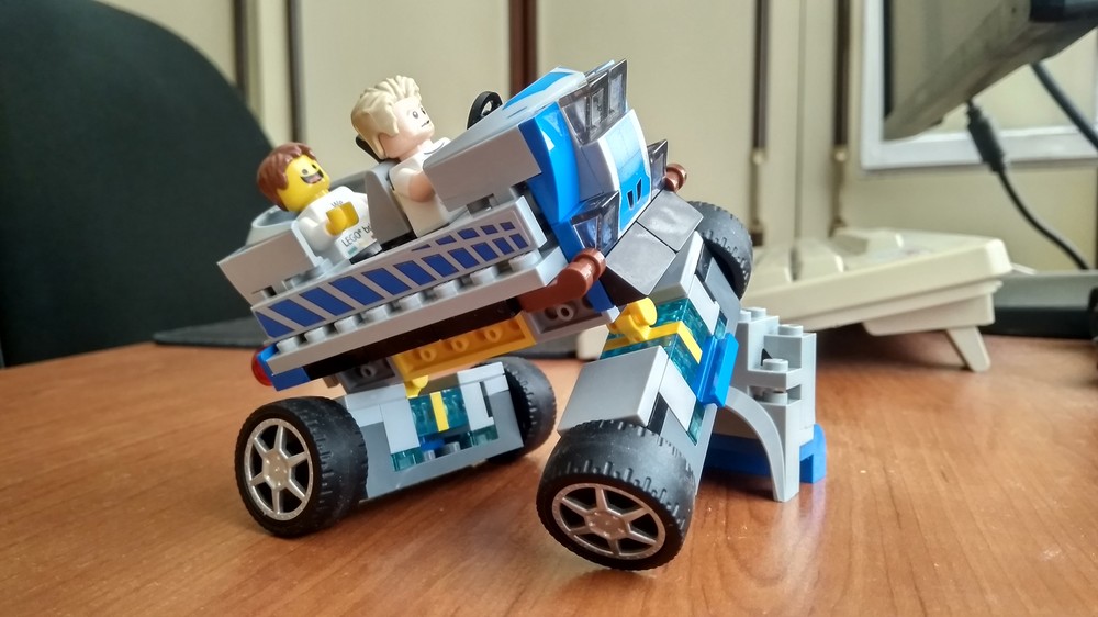 Lego ATV skyline