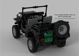Jeep Willys (Paramedic Version) with Trailer