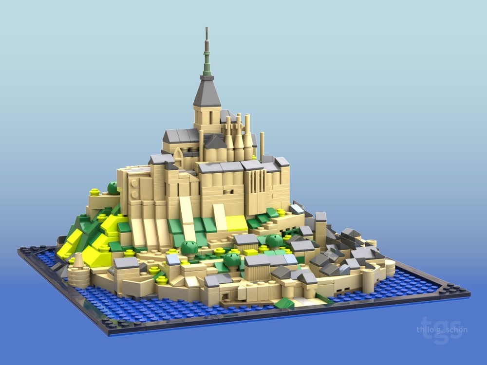 Lego Mont-Saint-Michel