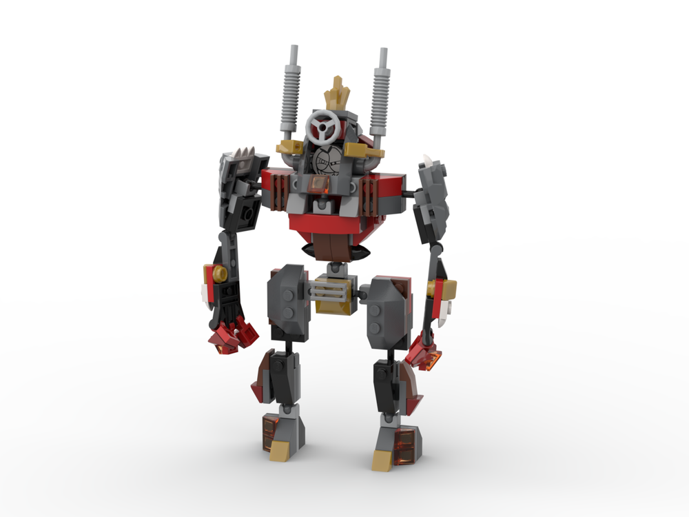 Lego Nixel Magma Engine Mech