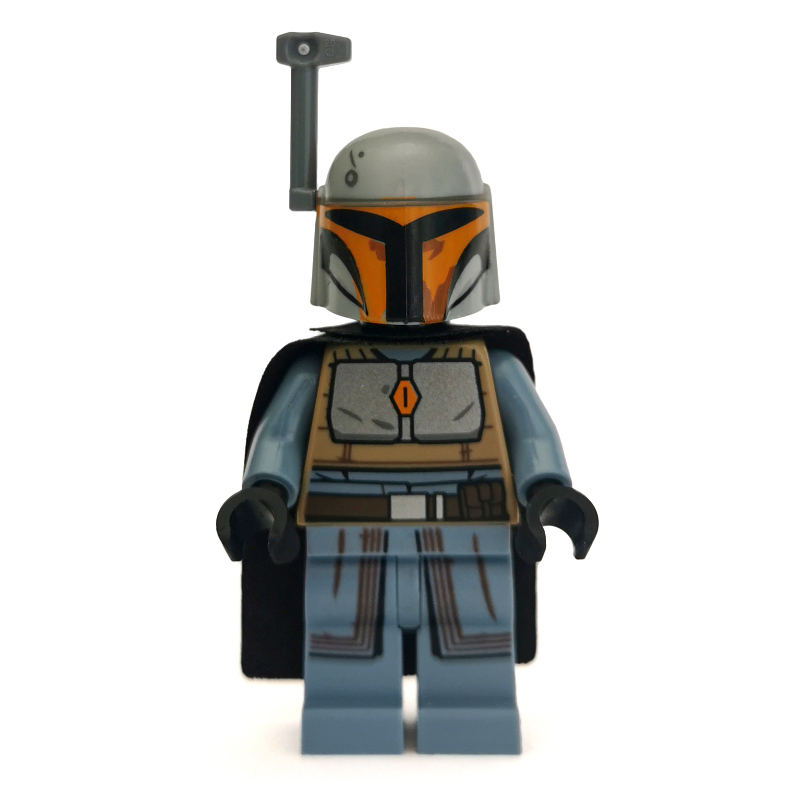 Lego Mandalorian Tribe Warrior, Dark Tan and Sand Blue