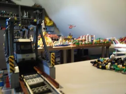Truss Train Bridge