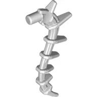 Plant / Creature Body Part, Vine / Tail / Tentacle / Bionicle Spine, Spiky / Very Light Bluish Gray