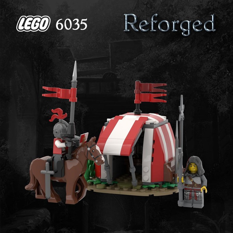 Lego Tournament tent