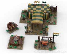 Medieval Soldier Camp