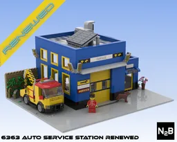 Lego 6363 Renewed Auto Service Station