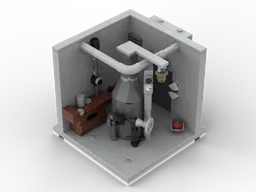 Cutaway Tower: B2 Boiler Room