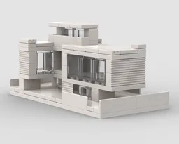 Modern two-storey house