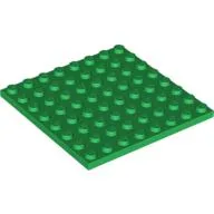 Plate 8 x 8 / Green
