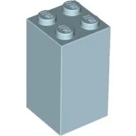 Brick 2 x 2 x 3 / Light Blue