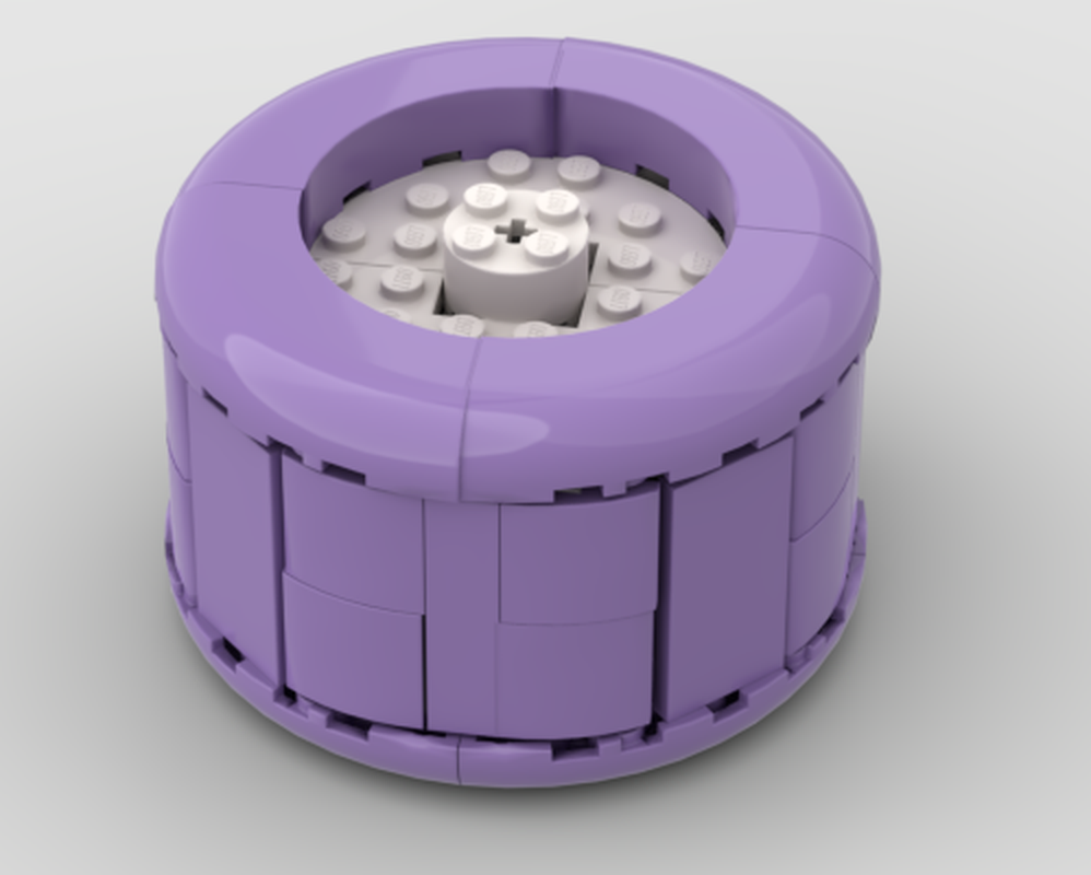 Lego Flower pot in the style of "Four gentlemen" Botanicals series