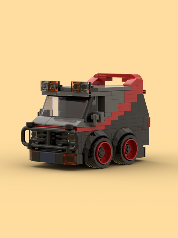 Lego Chibi A-Team Van