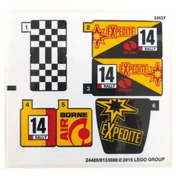Sticker Sheet for Set 60113-1 / [No Color/Any Color]