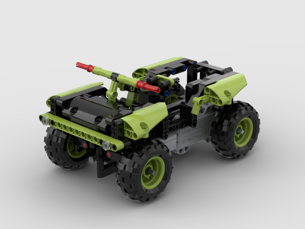 Lego ATV with buggy motor