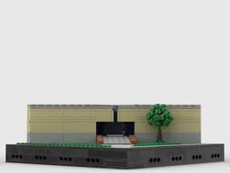 The Columbus City Hall at 1/400th Scale