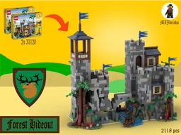 Forest Hideout (2x 31120)