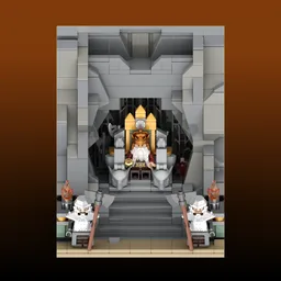 Dwarf King Throne
