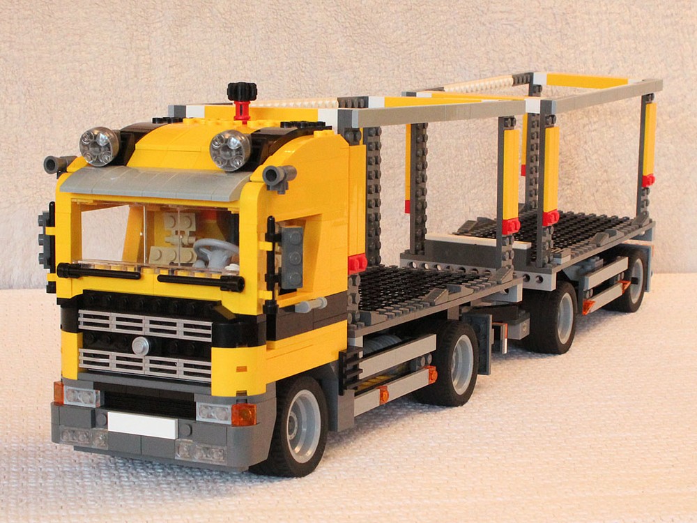 Lego Truck with Trailer 2+2 axles