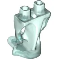 Lower Body, Ghost with Marbled Light Aqua Pattern / Trans-Light Blue