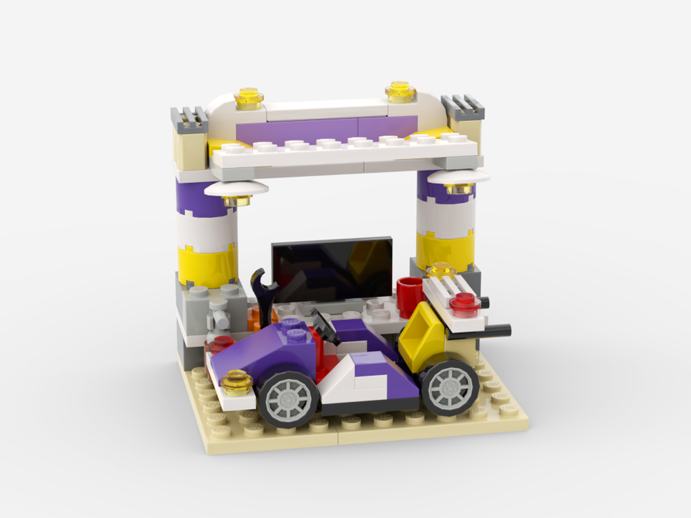 Lego Mini Go Kart And Mini Pit Stop