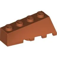 Brick Wedged, Sloped 45° 4 x 2 Left / Dark Orange