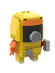 Marty McFly "Extraterrestrial from the planet Vulcan" Brickheadz