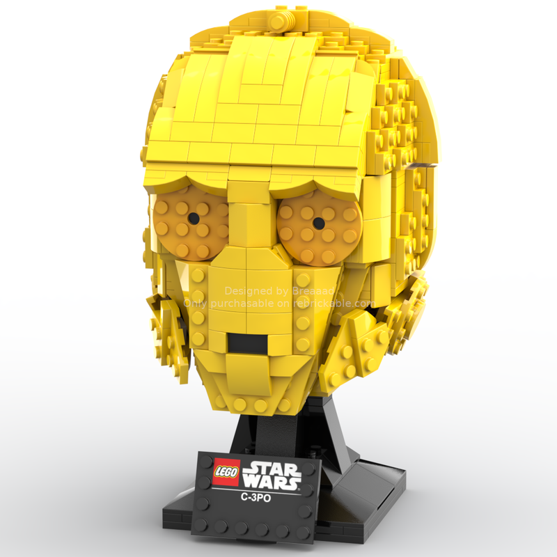 Lego C-3PO ("Helmet" Collection)