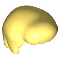 Lego Hair Short Smooth (Fred) / Bright Light Yellow