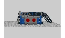 Flat 4 Engine with engine mounts