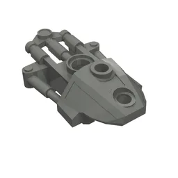 Large Figure Limb Cover (Toa Inika) / Dark Bluish Gray