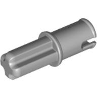 Lego Technic Axle Pin without Friction Ridges Lengthwise / Light Bluish Gray