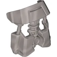 Large Figure Limb / Torso Cover, Armor (Toa Okoto) / Flat Silver