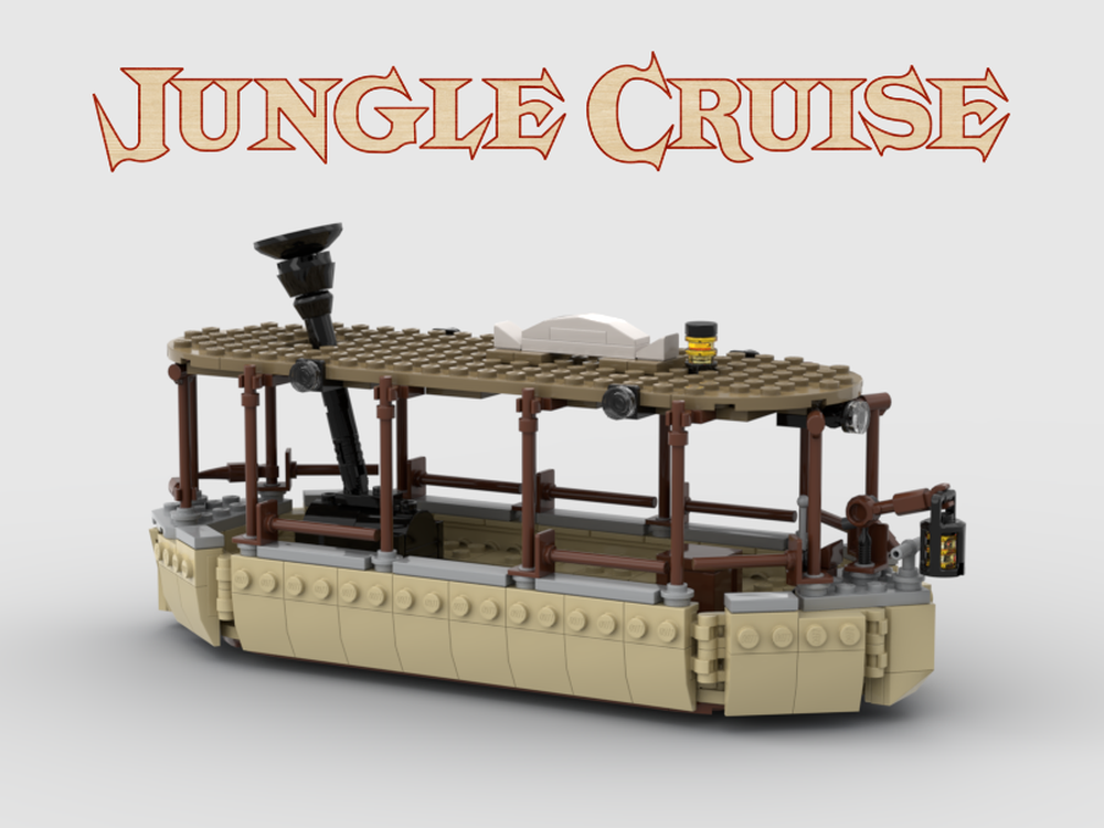 Lego Jungle Cruise boat