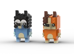 Brickheadz - Bandit & Chilli (Bluey)