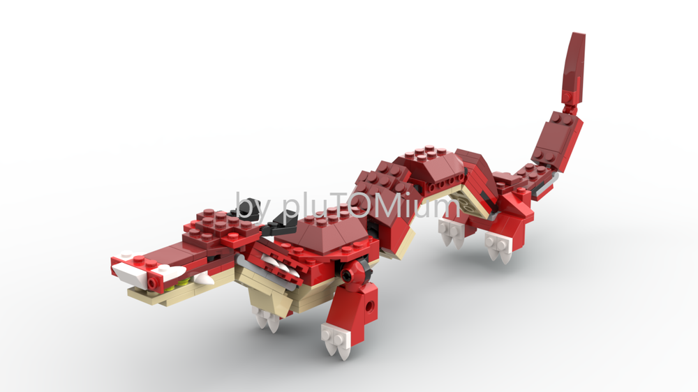Lego Red Dragon (LEGO 6914 Alternate)