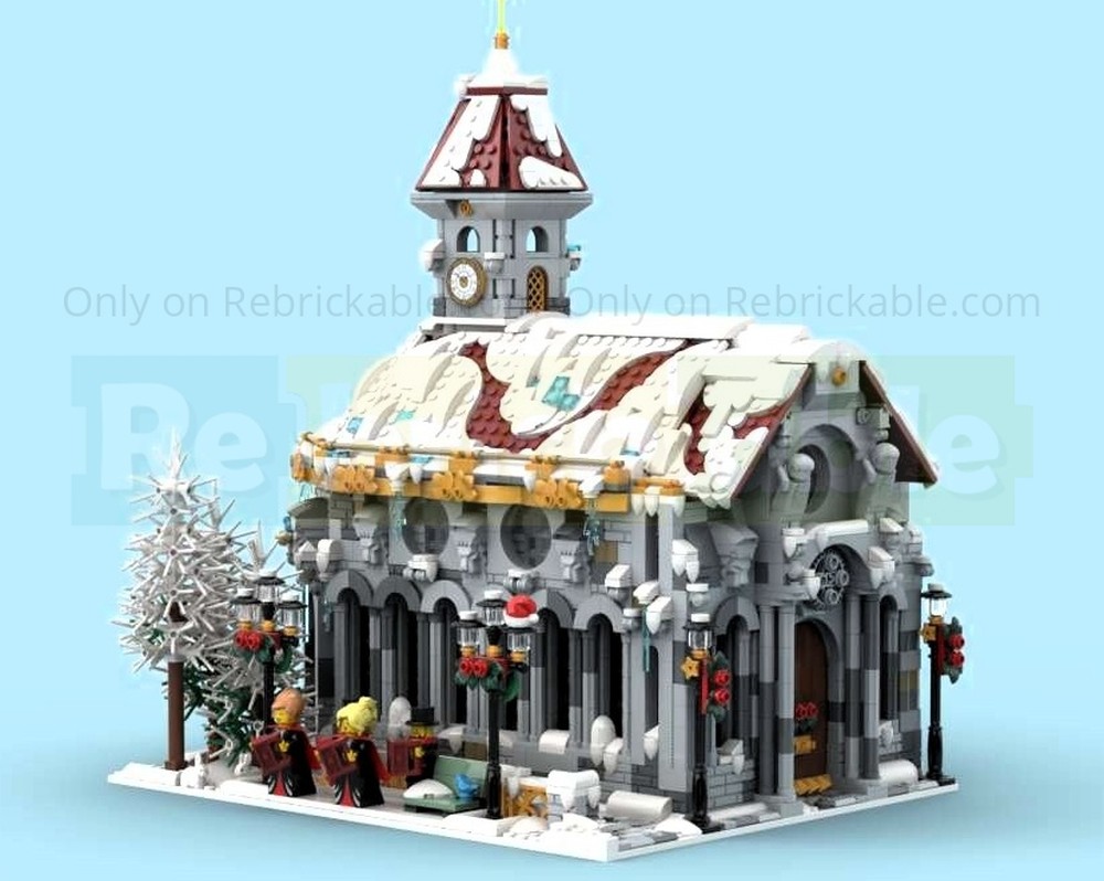 Lego Winter Village Cathedral