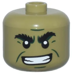 Bigfig Head Hulk, Grin Print