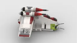 Scaled Down Republic Gunship
