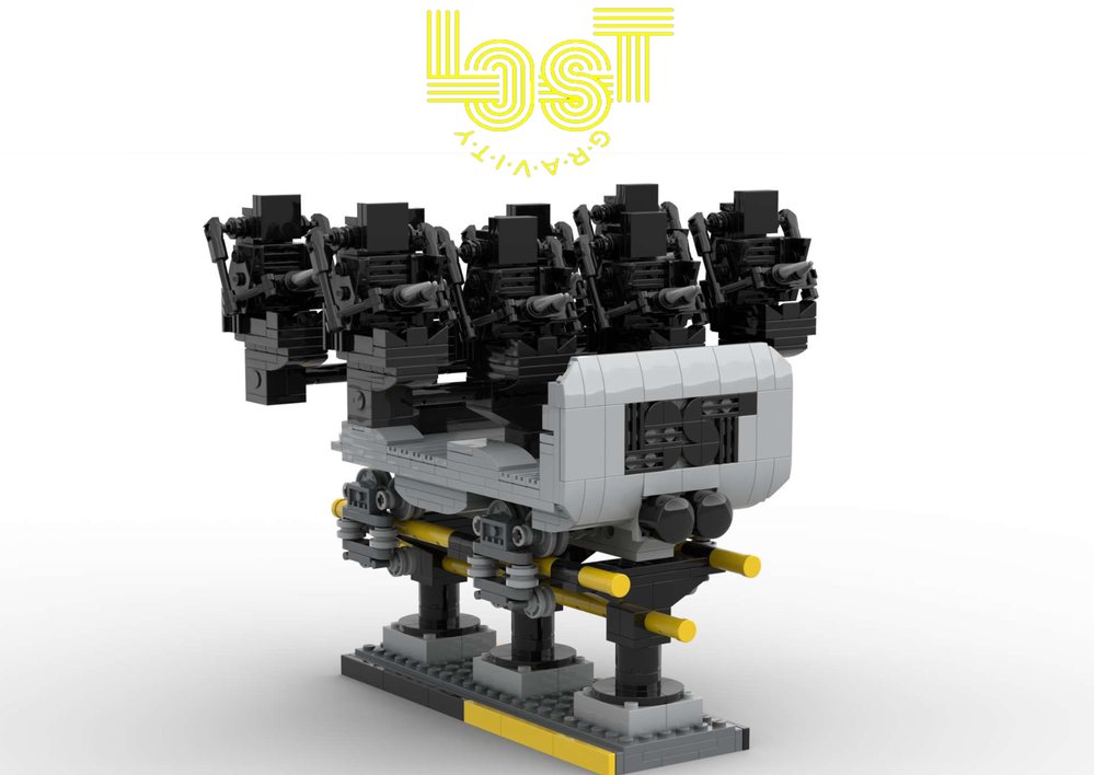 Lego ROLLERCOASTER - LOST GRAVITY - WALIBI HOLLAND