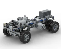 4x4 Truck chassis with optional winch