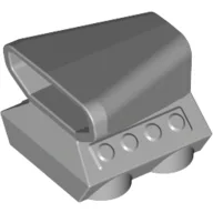 Engine / Air Scoop 2 x 2 / Light Bluish Gray