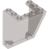 Windscreen 3 x 4 x 4 Inverted, Rounded Top Inside Edges, Cut-Out Bottom Inside Edges / Trans-Brown