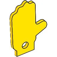 Sports Glove / Mitt Soccer Goalie, Large / Yellow