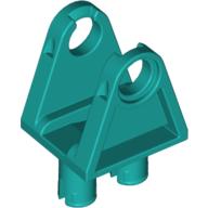 Lego Technic Steering Arm with 2 Pins / Dark Turquoise