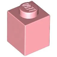 Brick 1 x 1 / Warm Pink
