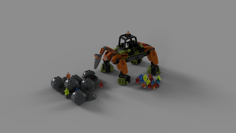 Lego Power Miners - Little Driller