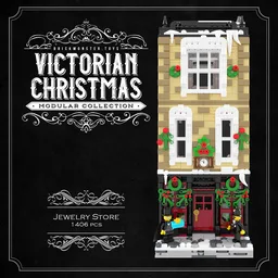 Victorian Christmas Modular Street - Jewelry Store